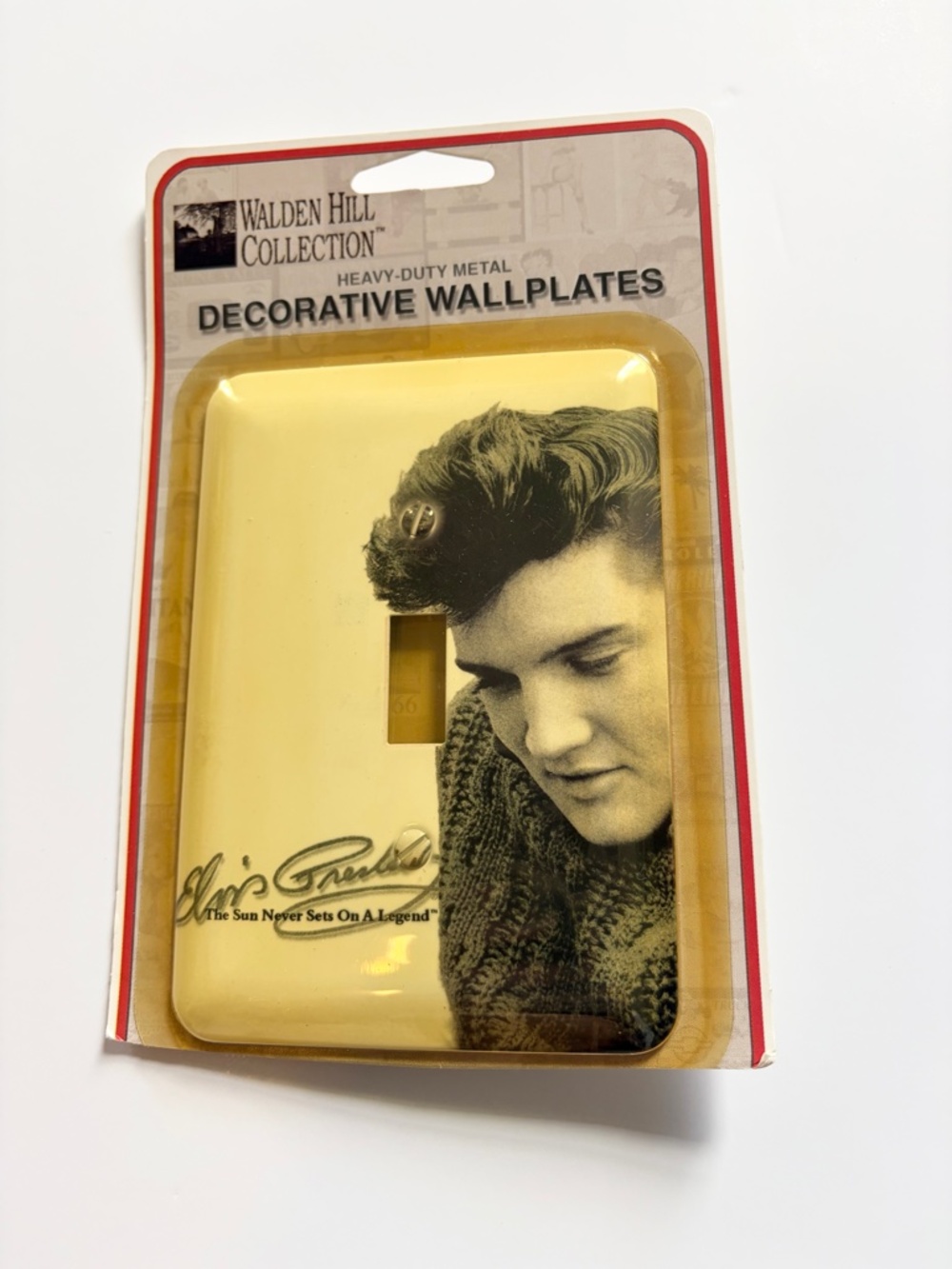 Elvis Presley Light Switch Cover Wall Plate NOS Walden Hill Metal